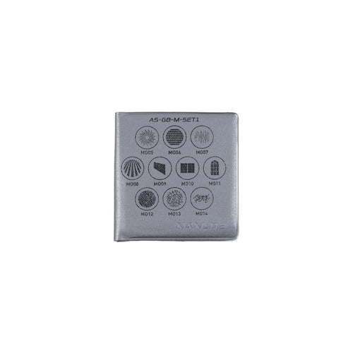 Nanlite GOBO Size M Set 1 (10pcs in one set) (AS-GB-M-SET1)