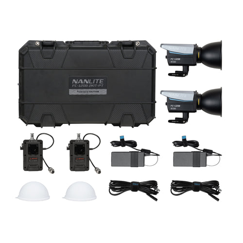 Nanlite FC-120B 2KIT with Protector Case (FC-120B 2KIT-PT)