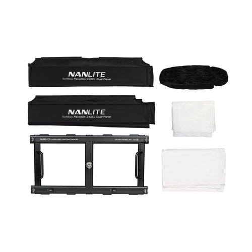 Nanlite PavoSlim 240CL Dual-Panel Coupler Kit (AS-DPC-PS240CL-KIT)