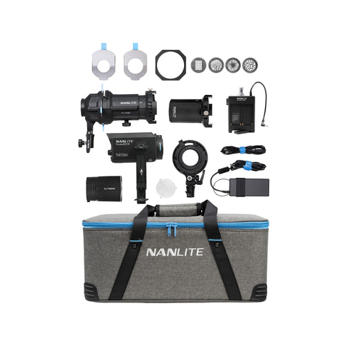 Nanlite Forza 60CR Kit with FM Mount Projection Attachment (19°&36°) (Forza 60CR KIT-PJ-FMM (19&36))