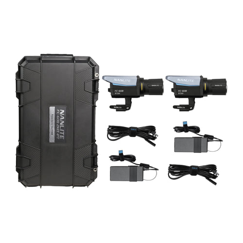 Nanlite FC-60B 2KIT with Protector Case (FC-60B 2KIT-PT)