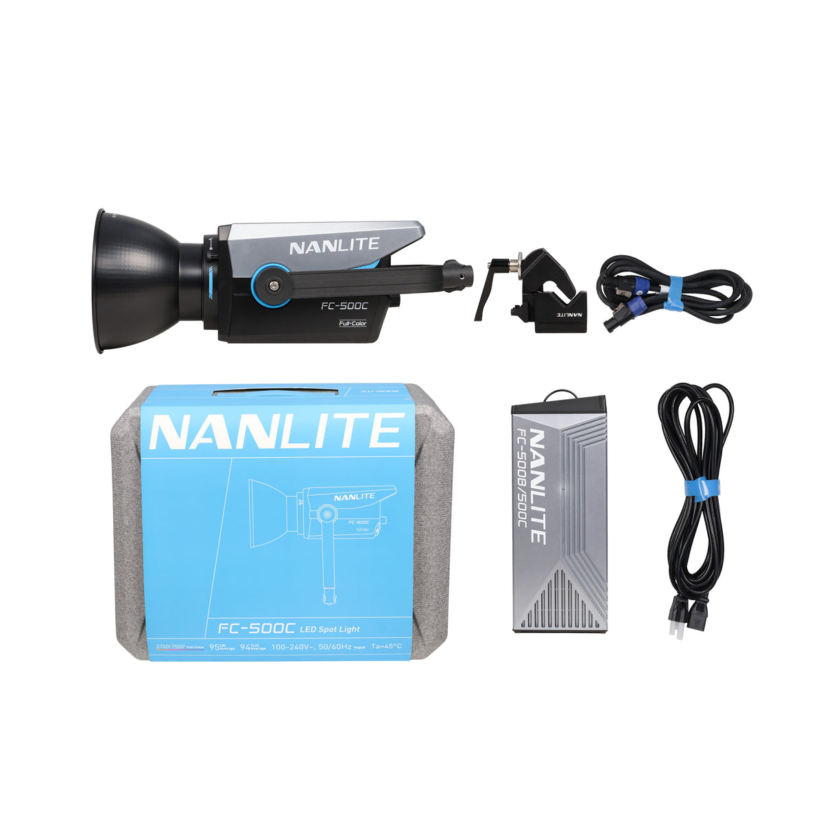 Nanlite FC-500C LED RGBW Spot Light