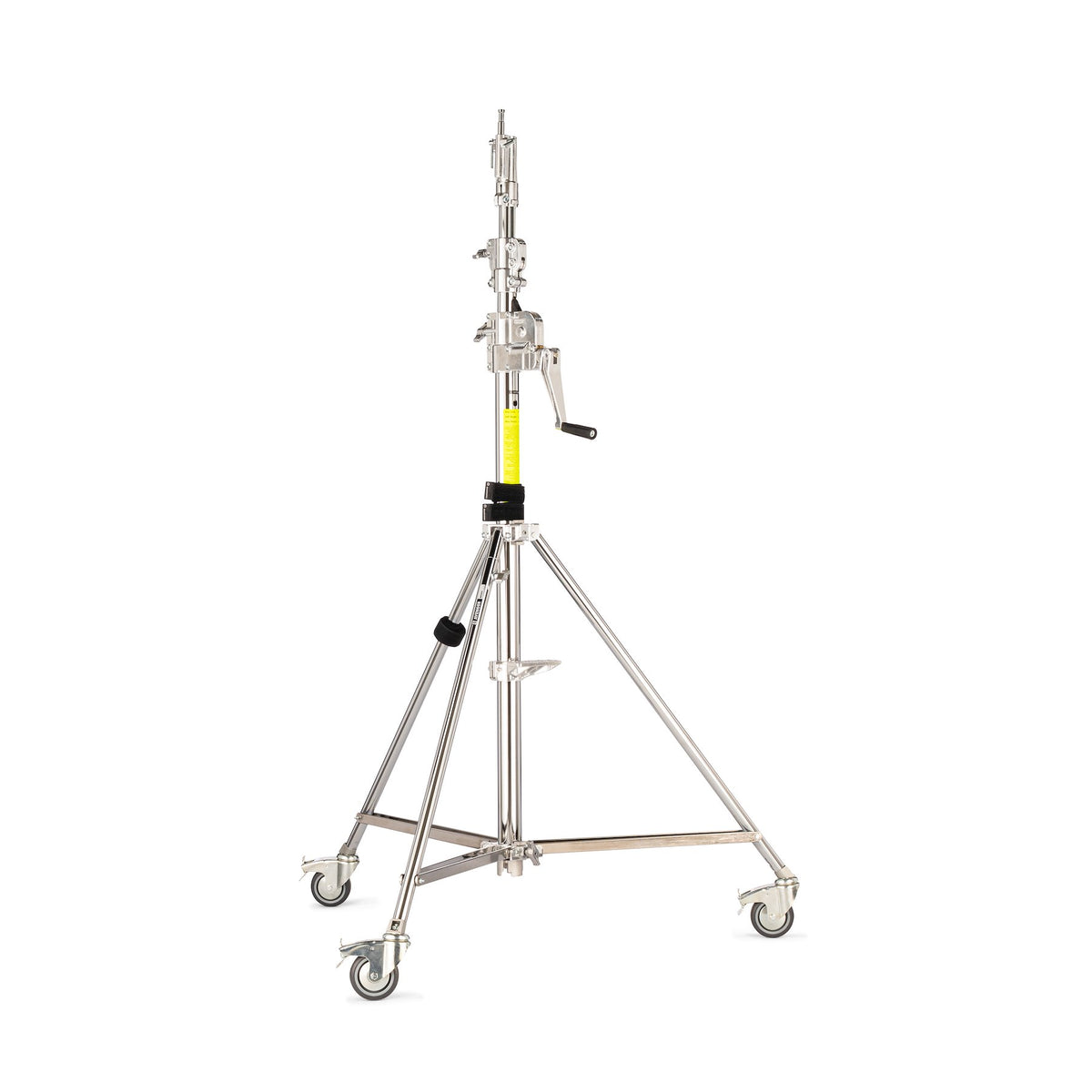 Avenger Wind Up Stand CS 3.0m/9.8ft 2 Riser, Braked Wheels B6030CS