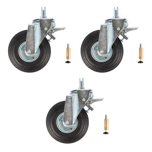 Avenger Rubber Filled Wheel Set of 3 For Strato Safe B9000P
