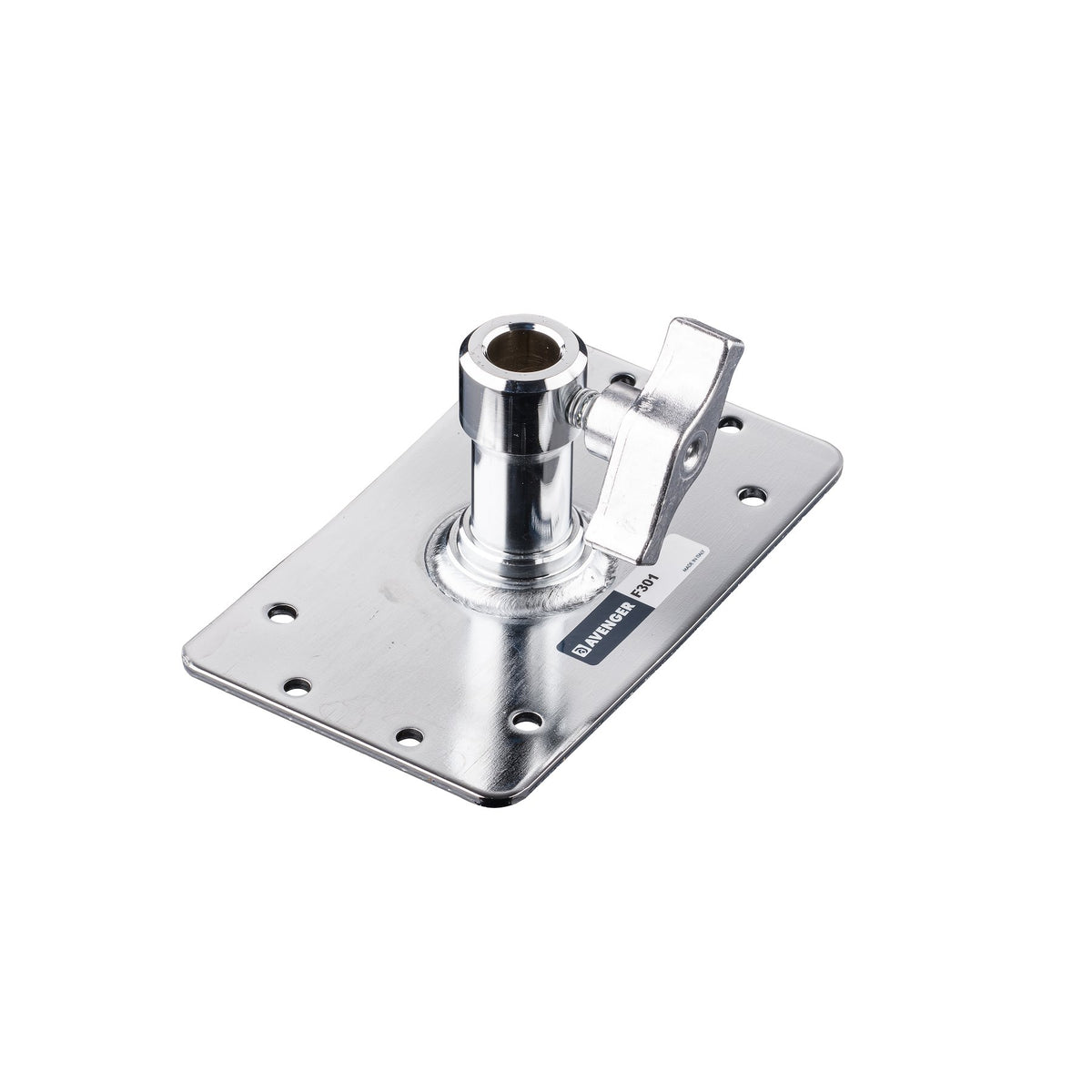 Avenger Wall Plate, Baby w/T-Knob, 16mm/ 5/8 in Receiver F301
