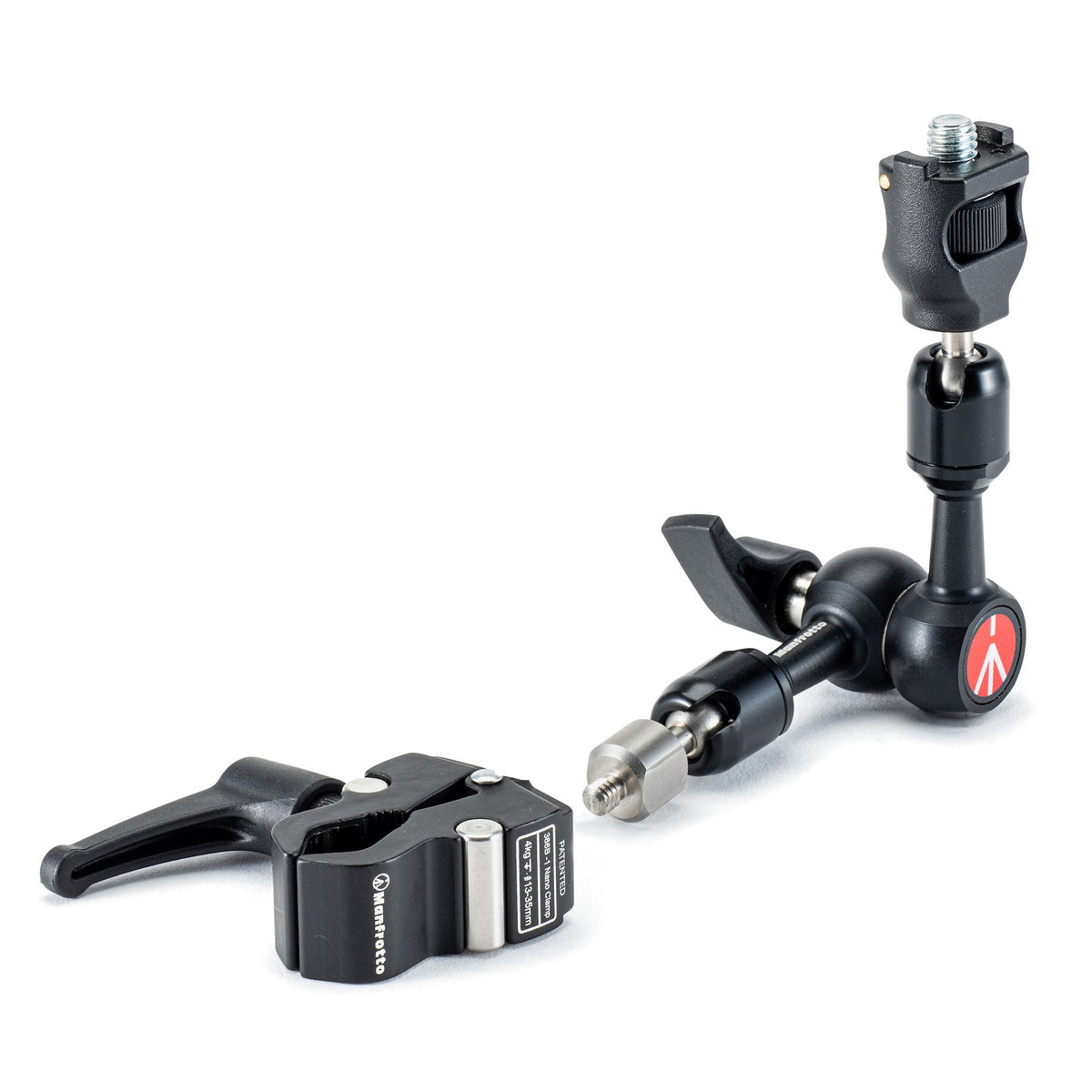 Manfrotto Micro Variable Friction Arm, Anti-Rotation Attachment, Clamp 244MICROKIT