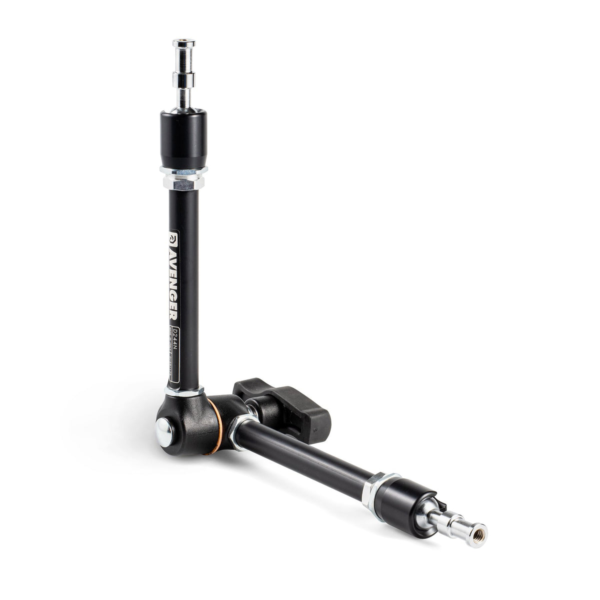 Avenger Friction Arm w/T-Knob Black, Dual 16mm/5/8 in Spigots D244N