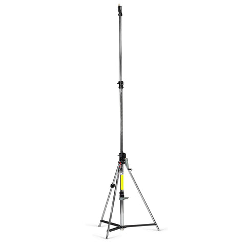 Manfrotto Geared Wind-Up Stand with Safety Release Cable, Chrome Steel 087NW - view 3