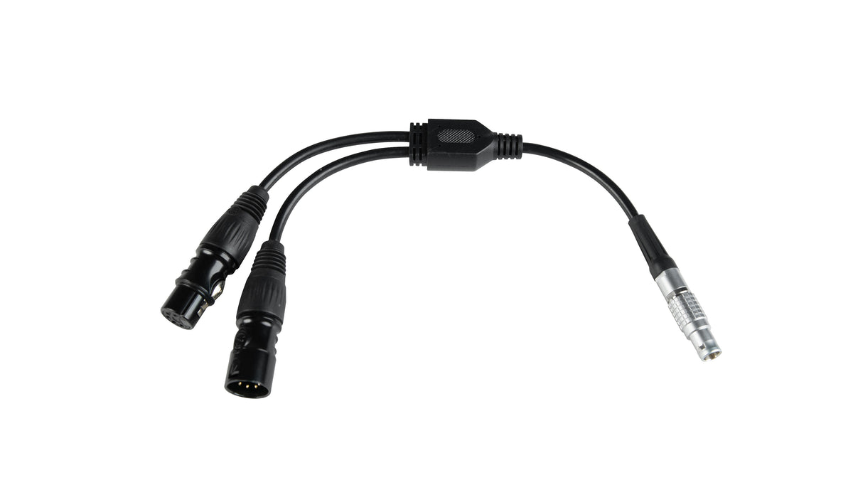 Nanlite DMX Adapter Cable with Aviation Connector (CB-DMX-ACP-1/2)