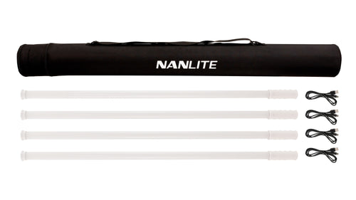 Nanlite PavoTube T8-7X RGBWW LED Pixel Tube Light 4KIT (Pavotube T8-7X 4KIT)