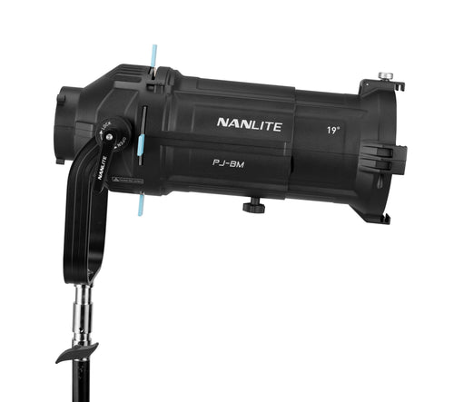Nanlite Projection Attachment for Bowens Mount with 19° Lens (PJ-BM-19)