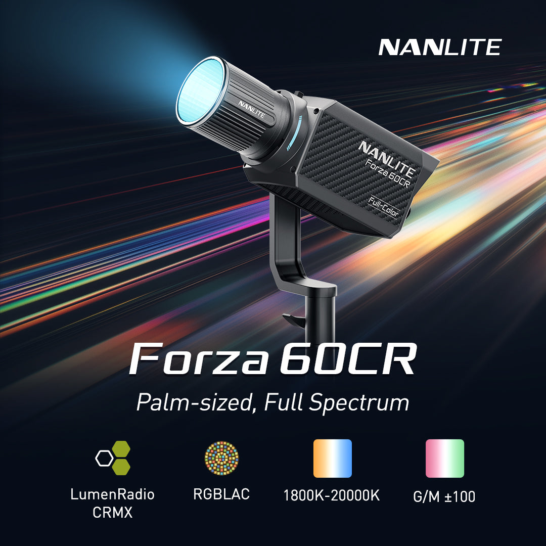 Nanlite Forza 60CR LED RGBLAC Spot Light