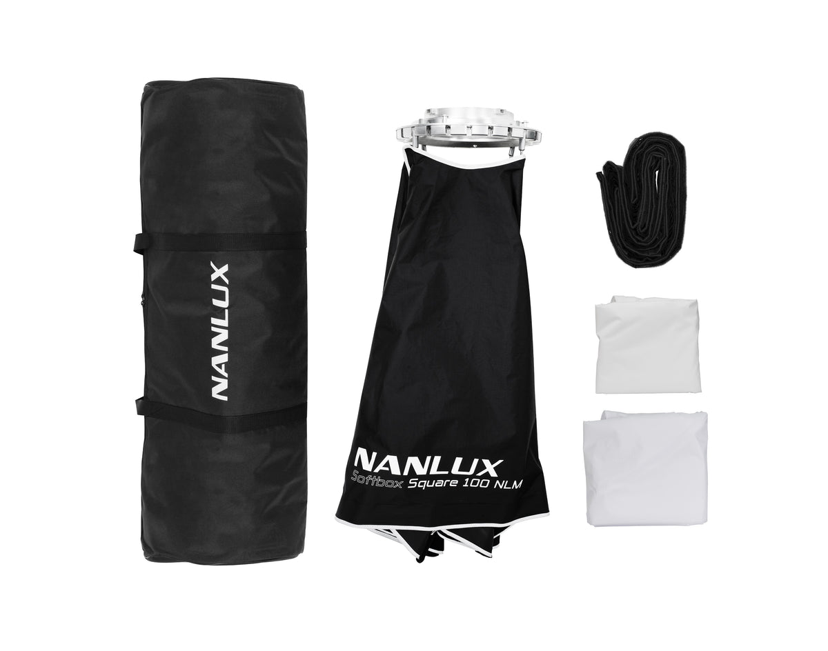 Nanlux Square Softbox 100 cm with NLM mount (SB-NLM-100-S)