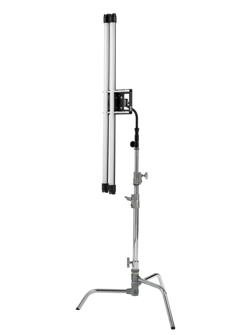 Nanlite T12 holder for 4 tubes Ball Head Yoke with Gooseneck (HD-T12-4-BHG)