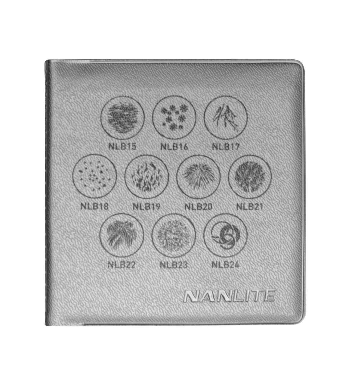 Nanlite GOBO Size B Set 2 (10pcs in one set) (AS-GB-B-SET2)