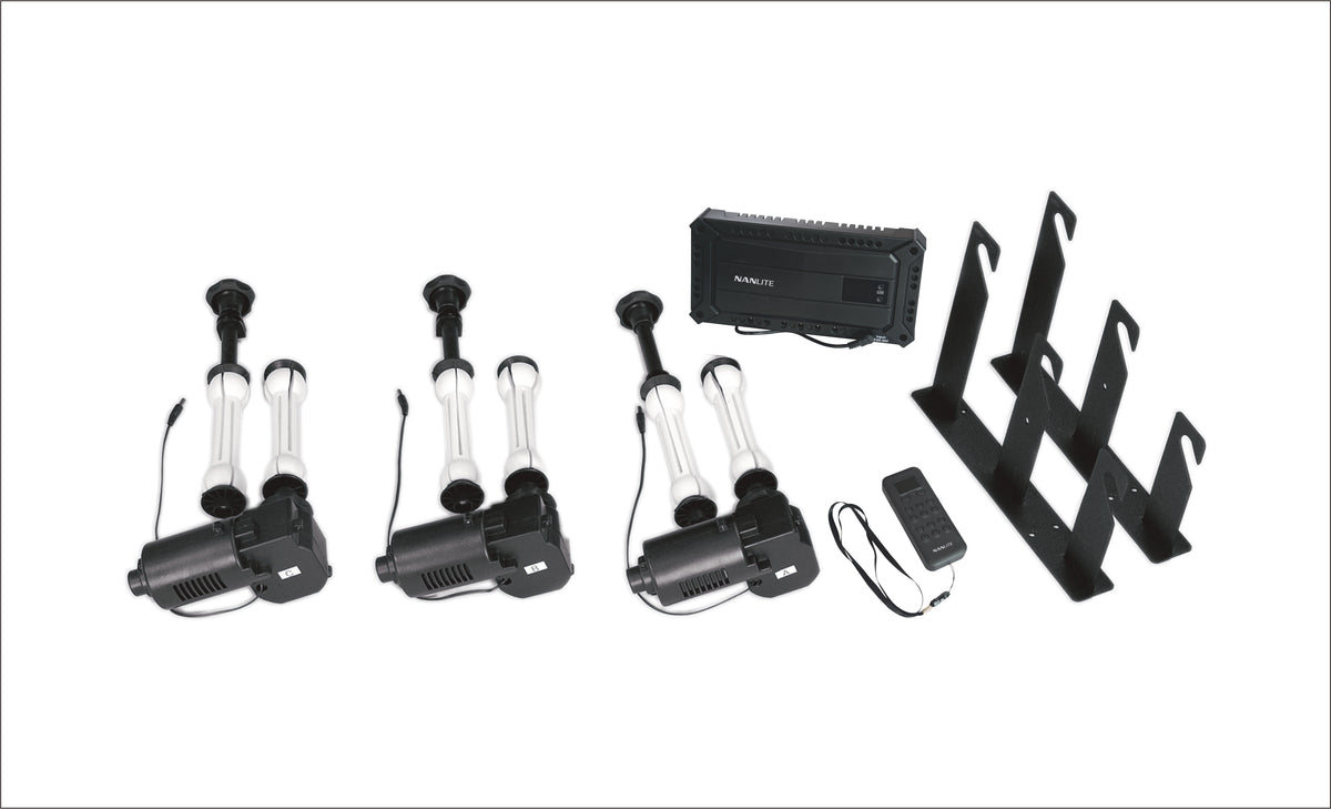 Nanlite Three-axle remote control electric background support elevator kit (BE-3R)
