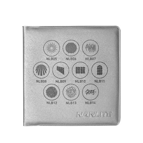 Nanlite GOBO Size B Set 1 (10pcs in one set) (AS-GB-B-SET1)