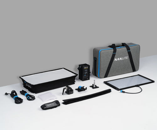 Nanlite PavoSlim 120B KIT with Quick Release Softbox & Clamp (Pavoslim 120B KIT-QR)