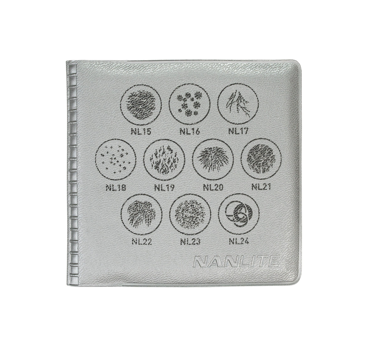 Nanlite FM Mount Projection Attachment GOBO Set 2 (10pcs in one set) (AS-GB-FMM-SET2)
