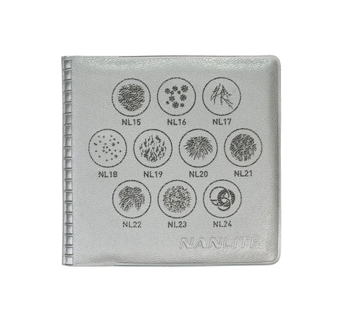 Nanlite FM Mount Projection Attachment GOBO Set 2 (10pcs in one set) (AS-GB-FMM-SET2)