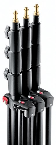 Manfrotto Master Lighting Stand, Aluminium, Air Cushioned, Black 1004BAC - view 9