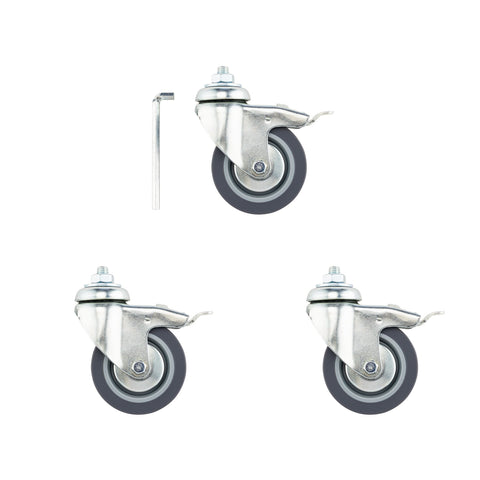 Manfrotto Wheel Set Diameter 75 with Brakes 104 - view 2