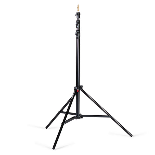 Manfrotto Ranker Lighting Stand, Aluminium, Air Cushioned, Black 1005BAC