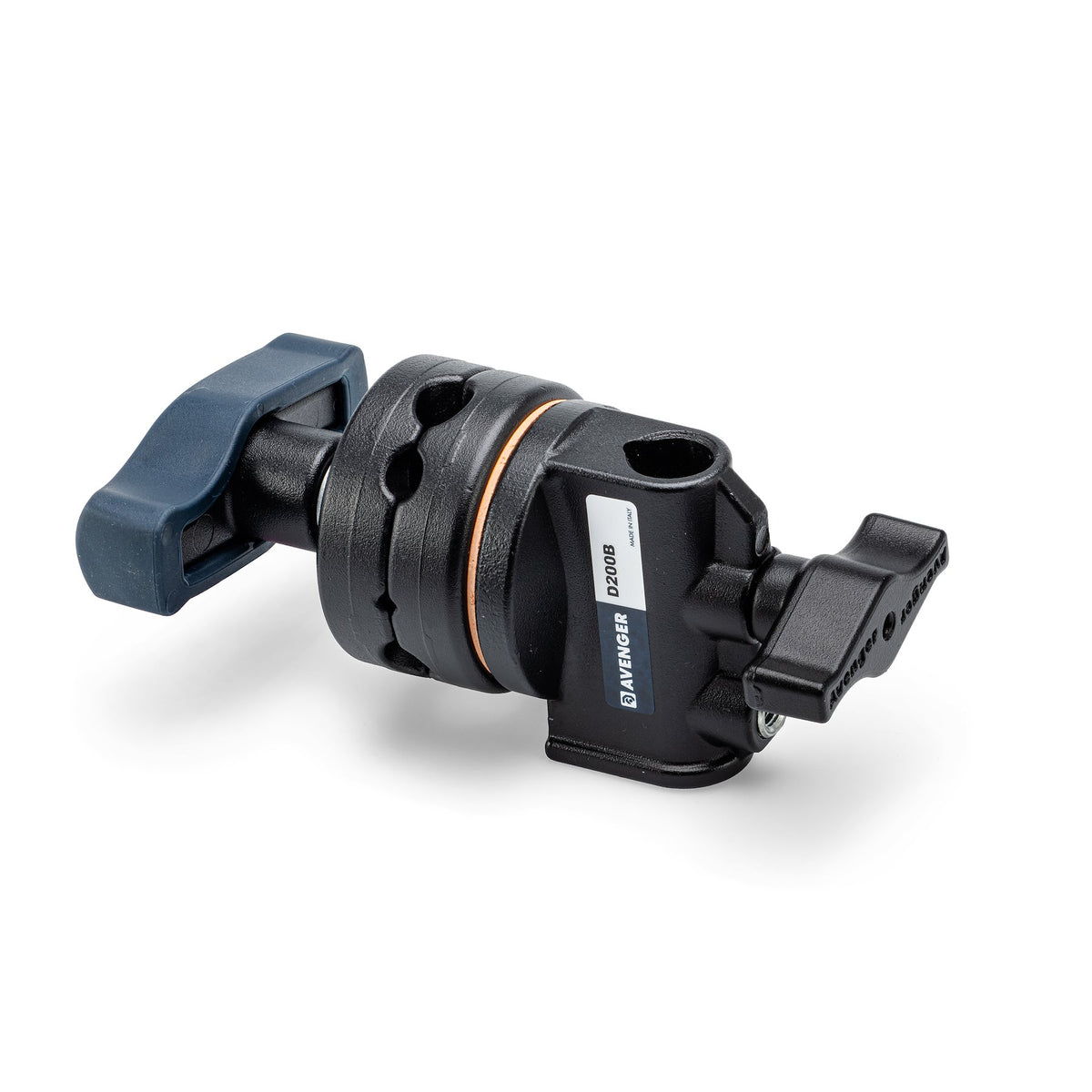 Avenger Grip Head 2.5in Black w/16mm/ 5/8 in Receiver, T-Knob D200B