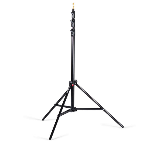 Manfrotto 3 Pack Master Lighting Stand, Aluminium, Air Cushioned Black 1004BAC-3 - view 3
