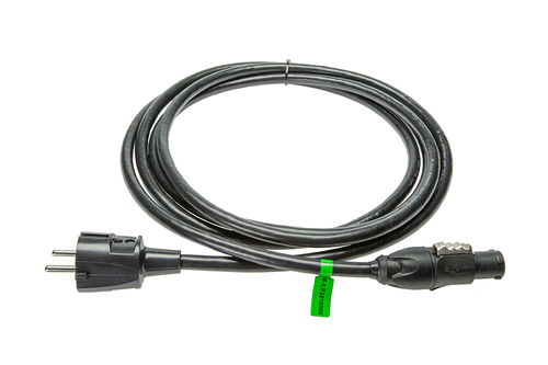 powerCON TRUE1 Mains Cable, Schuko 10 ft