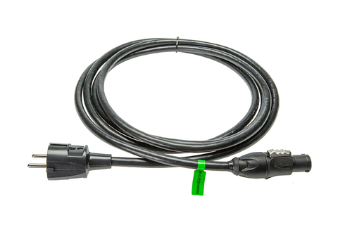 powerCON TRUE1 Mains Cable, Schuko 10 ft