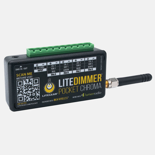 LiteGear LiteDimmer Pocket, Chroma, 4X4