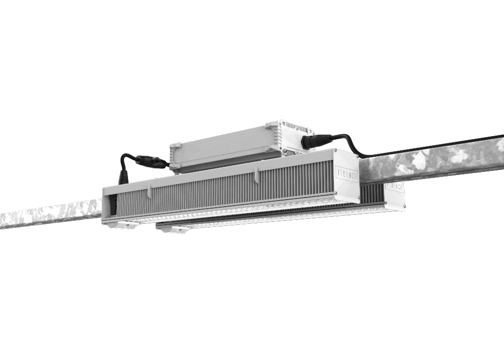 Fluence VYPR 3x2 LED top light on cradle mount