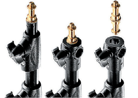 Manfrotto 3 Pack Master Lighting Stand, Aluminium, Air Cushioned Black 1004BAC-3 - view 8