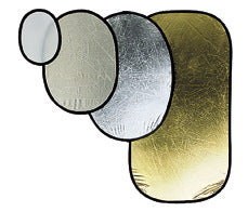 Avenger SILVER/WHITE 120CM Oval Reflec I4831