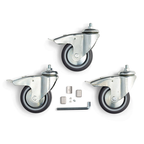 Manfrotto Wheel Set 100mm with Brakes 104G
