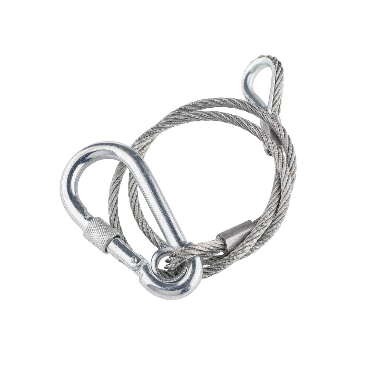 Avenger Safety Cable, 70cm/27.6in Rigging w/Screw Lock 5mm C155-02 - view 2
