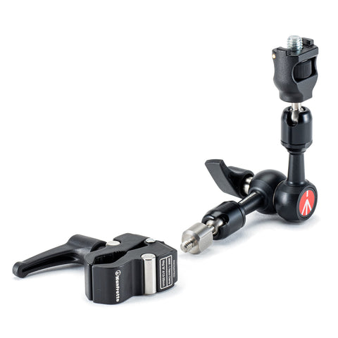 Manfrotto Micro Variable Friction Arm, Anti-Rotation Attachment, Clamp 244MICROKIT