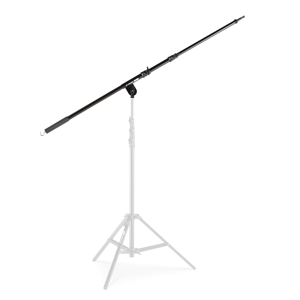 Avenger Mini Boom, Chrome Steel Black w/Built-In Grip Head D600CB