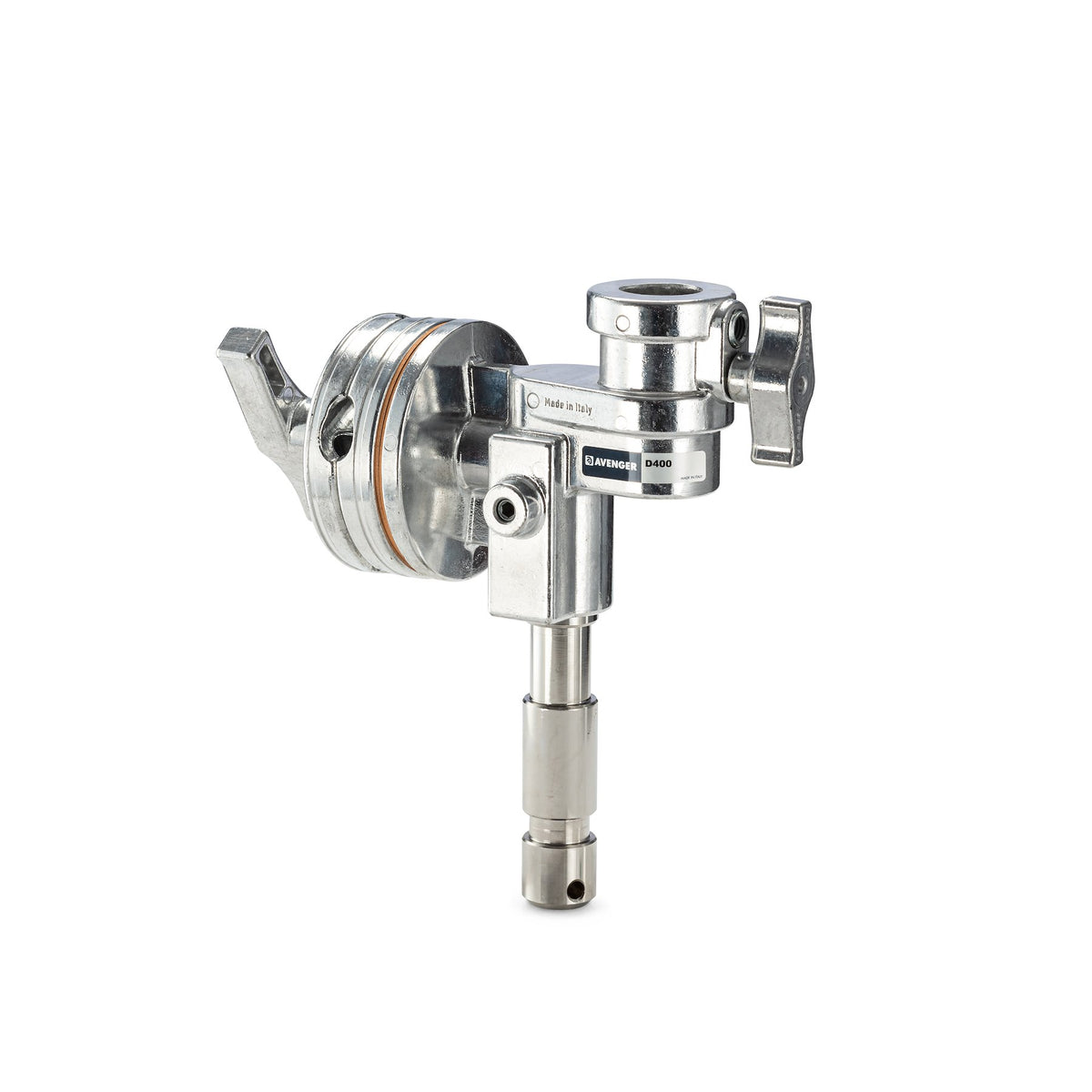Avenger Jumbo Grip Head 4.5in, Silver w/Jr. Stud & Receiver D400
